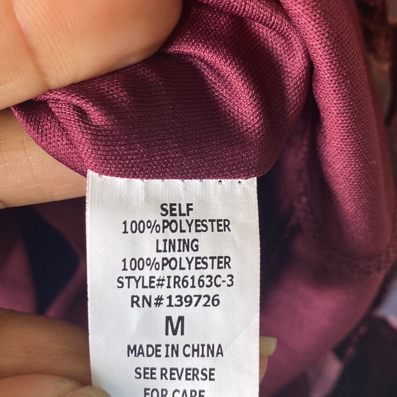 ALTAR’D State Boho Floral Long Sleeve Velvet Romper M - Picture 9 of 10